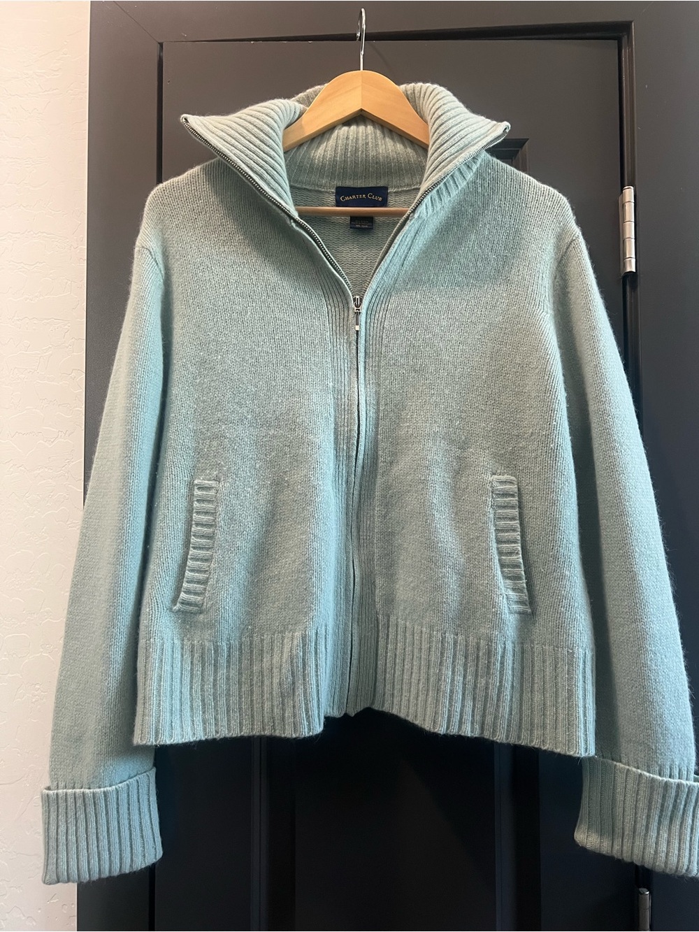 Charter Club wool/angora blend cardigan szXL